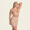 Leonisa Firm high-waisted shaper slip short Beige