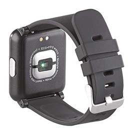 Newgen Medicals Fitnessuhr mit EKG: Fitness-Uhr mit Blutdruckanzeige, EKG, Bluetooth, Touchdisplay, IP68 (Armbanduhr mit EKG, Uhr mit EKG Aufzeichnung, Senior Handy)