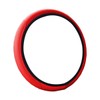 CGEAMDY Leather Steering Wheel Cover for Most Cars 37-38cm Red
