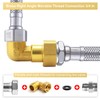 Set of 2 Angle 90° 3/4 Inch IG/AG Screw Connection