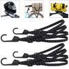 Aibeli Motorcycle Luggage Straps, Bike Rack Straps, Bungee Cords with