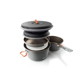 GSI Outdoors - Pinnacle Base Camper, Camping Cook Set, Superior Backcountry Cookware Since 1985
