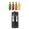 Wall Mounted Can Cooler Holder Iron Exquisite Multifunctional with Bottle