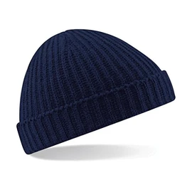 Beechfield Men's Beanie - Blue - French Navy - One Size