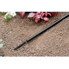 Mini Skater 5mm (Dia) Black Hard Plastic Straight Barbed Connectors,