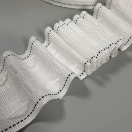 Hoonng 2" Curtain Header Tape Pencil Pleat, 3 Metres