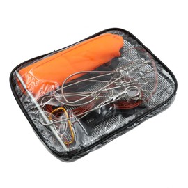 ZONAHAH Fish Stringer Kit Fishing Stringer Live Fish Lock Fishing Stringer Clip Heavy Duty Fish Lock Cable Ropes with 5 Stainless Steel Lock Snaps Fishing Gear Kit Accessory