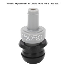 PCV Valve, Positive Crankcase Bleed Valve of Yosoo PCV Valve Replacement 12204 15050 Accessories Replacement for 1993 1997