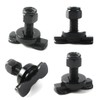 8-Pack L-Track Double Lug Threaded Stud Fitting Heavy-Duty Bolt Down