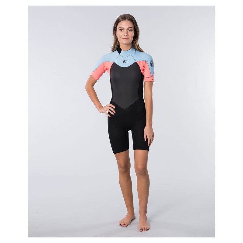 RIP CURL Omega 1.5mm Short Sleeve Womens Wetsuit UK 8