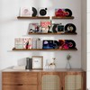 Vivelove Picture Ledge Shelf, Solid Pine Wood Rustic Floating Shelves