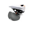 Urban Prime Unisex - Adult Helmet, White/Orange, L