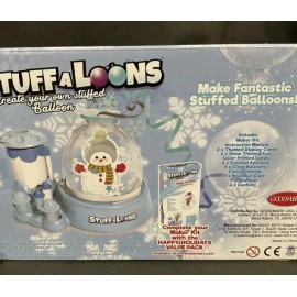 Goodmark Stuff A Loons Snow globe Maker Kit Value Set Snowman Stuffed Balloons New Sealed