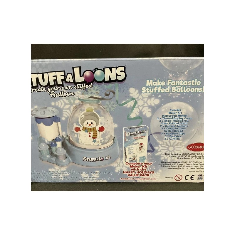 Goodmark Stuff A Loons Snow globe Maker Kit Value Set