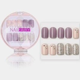 Nail patch short nail art office worker-WFIJIOB 016Z / 네일 패치 숏 네일아트 직장인-WFIJIOB 016Z