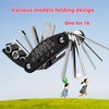 16-in-1 Folding Socket Wrench & Screwdriver Set - Portable, Multifunctional