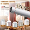 Bay Window Curtain Rods, 36-160" Heavy Duty Corner Curtain Rod,