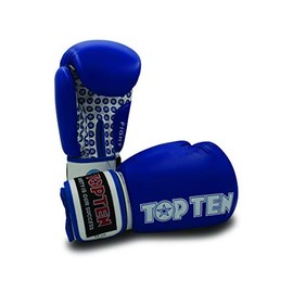 TopTen Fight Stars 20661-6016 Unisex Boxing Gloves, Blue, 454 g