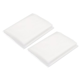 sourcing map 2pcs 60 Micron Paint Nylon Mesh Filter Woven Net Sheet Filter Cloth for Paint, Home Brewing (39"x50")