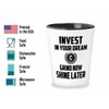 Flairy Land Trader Shot Glass 1.5oz - Invest In Your