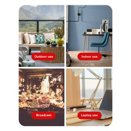 Mini Speaker, Waterproof Mini Portable Wireless Speaker Built in Mic, True Wireless Stereo Speaker for Indoor Outdoor with Punchy Bass Rich Stereo Pairing (Black)