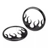 Unbranded Flame Speaker Grill Accent Cover Black For Harley Street