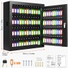 Nebakne 100 Keys Key Cabinet, Anti-Theft Key Lock Box with