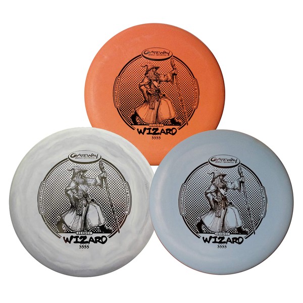 Gateway Wizard Disc Golf Putter Approach Disc - 3 Pack