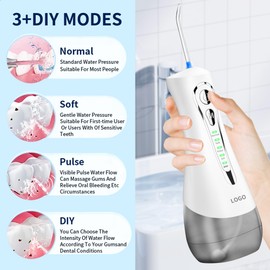 Portable Dental Flosser for Oral Hygiene