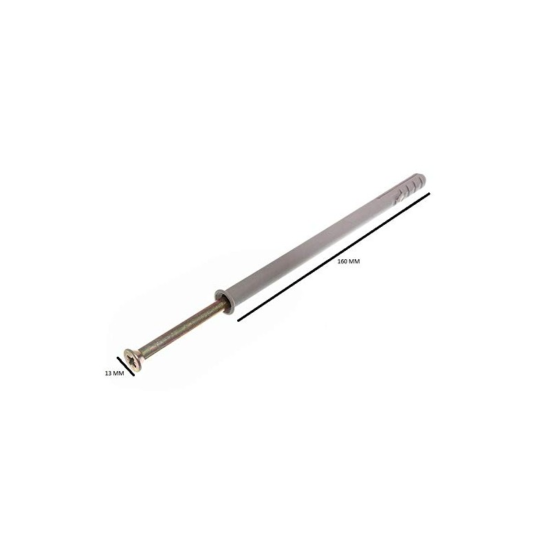 10 x Nylon Hammer in Frame FIXINGS RAWL Masonry Plug