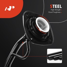 A-Premium Fuel Tank Filler Neck Pipe Hose Compatible with Ford Crown Victoria 1998-2004 & Mercury Marauder 2003-2004, Grand Marquis 1998-2004, V8 4.6L, Gas, Replace# 3W7Z9034AA, F8AZ9034EC