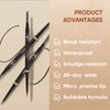 VEECCI Micro Brow Pencil - Ultra-Fine Precision Eyebrow Pen for