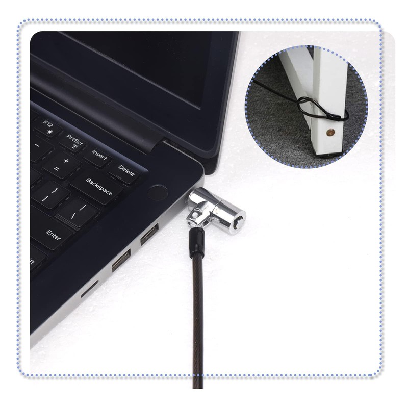 I3C Laptop Lock for N17 Dell Laptop, Keyed Laptop Cable