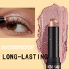 Waterproof Eye Shadow, Stick Soft Creamy Matte Shimmer Eye Shadow,
