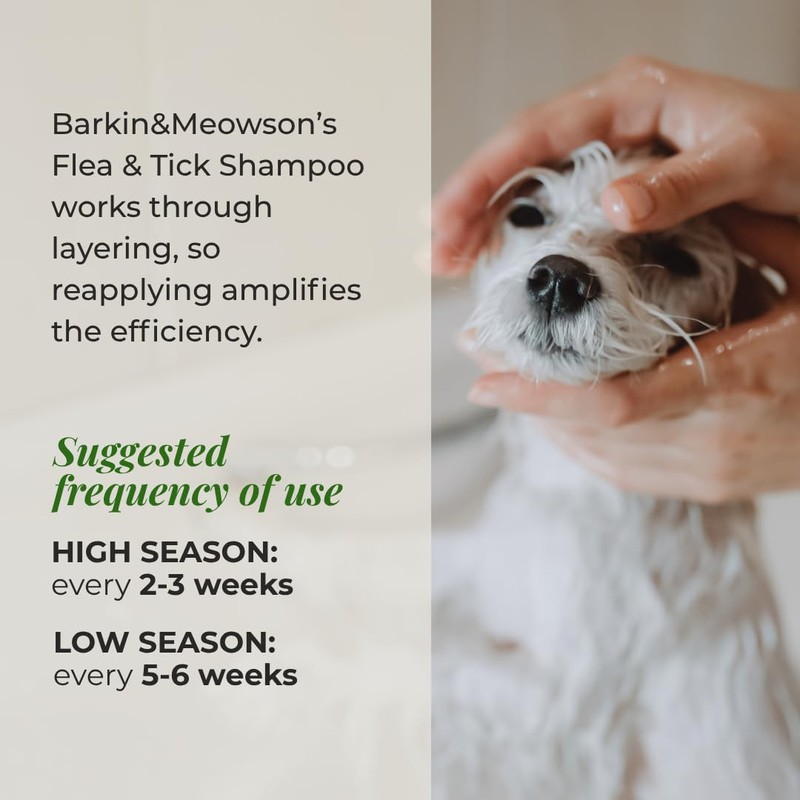 Barkin & Meowson Flea & Tick Dog Shampoo with Citronella,