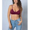Blue 55 Bralette Bralette - Sujetador acolchado para mujer, sexy,