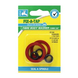 Fix-A-Tap Fibre Body Washer, 15mm