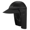 Tontron Hosriding Helmet Visor | Removable Helmet Sun Shade (Black