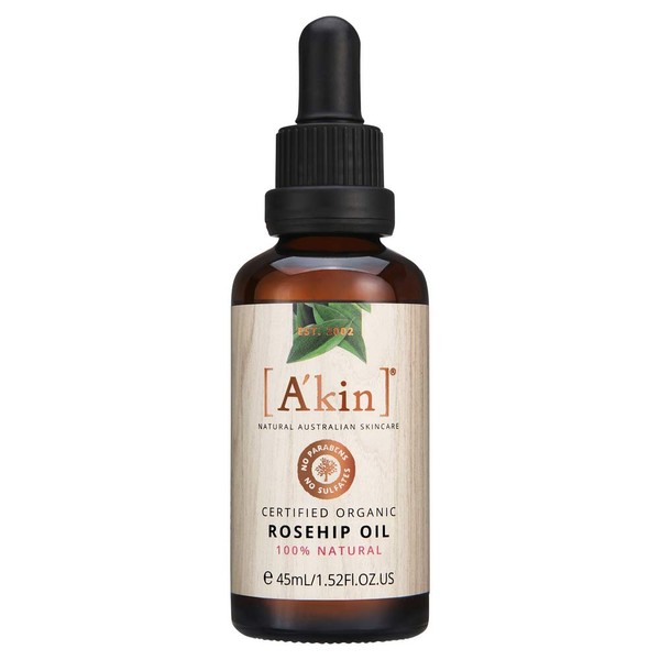 A'kin Certified Organic Rosehip Oil 45 ml