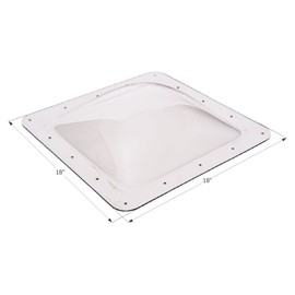 ICON 01818 RV Skylight SL1414-14" x 14" x 4", Clear