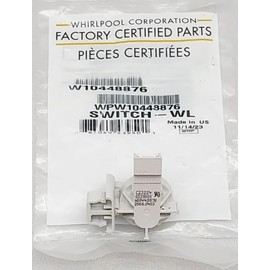 WPW10448876 Washer Water Level Pressure Switch - New - Genuine OEM - AM 1-5-2 - EA250325