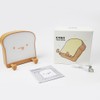 Cute Cartoon Night Light Toast Bread LED Night Lamp Rechargeable