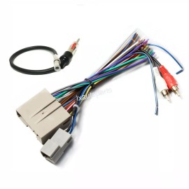 EWAY Aftermaket Radio Wire Harness Antenna Adapter Cable for Ford Explorer 2006-2010
