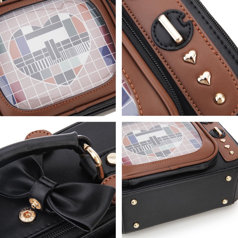 fancybag Ita Women's TV Shoulder Bag Retro TV Design Unique