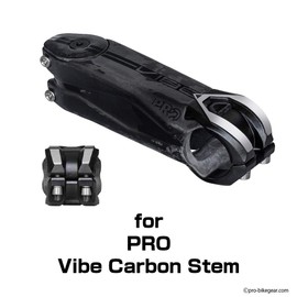 REC-MOUNTS Pro (Vibe Carbon Stem) Only Type α Combo Mount (10 Brand Compatible) [PRO2α+GP] Compatible with Garmin Cat Eye, Pioneer, Leatherine, Wahoo, Brighton, Giant, Explorer, Sigma, Polar, Go Pro