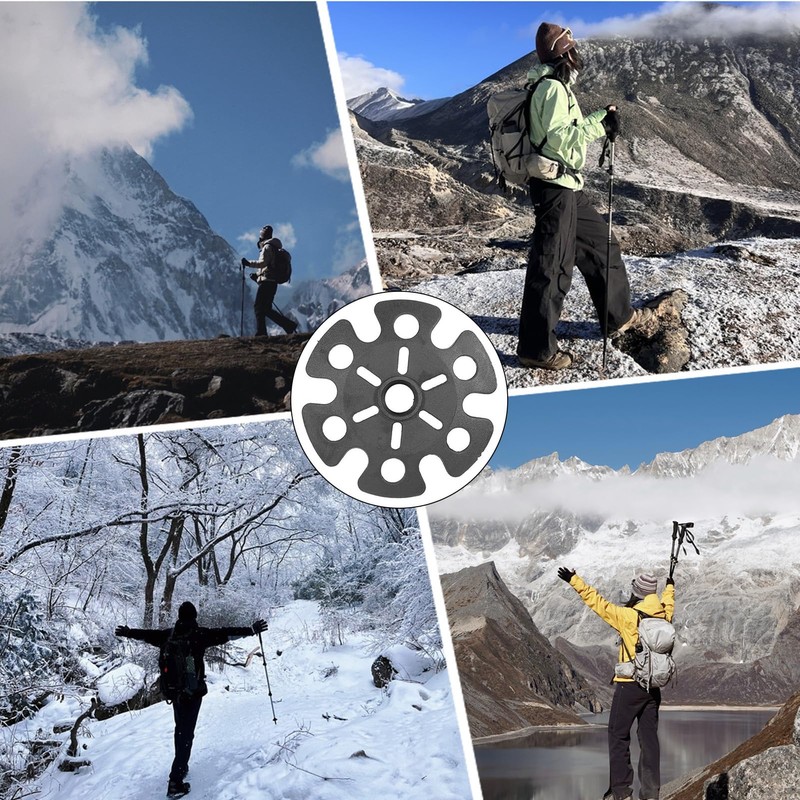 Snow Baskets for Walking & Trekking Poles | Wide Base