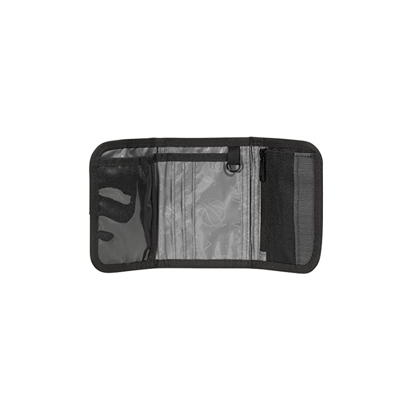 Coocazoo Black Coal, Black Wallet with Window Inside & Outside,