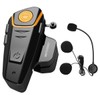 BETOWEY BT-S2 Motorrad Headset Intercom Funk Bluetooth Kommunikationssystem Helm Gegensprechanlage