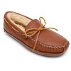 Minnetonka Mens Sheepskin Moose Slipper Carmel Size 11