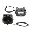 LED Electric Bike Light Aluminum Alloy High Brightness Bicolor Lens